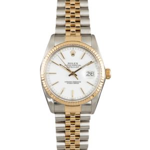 Used Rolex Datejust 16013 Fluted Bezel