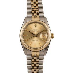 Pre-Owned 36MM Rolex Two-Tone Datejust 16013