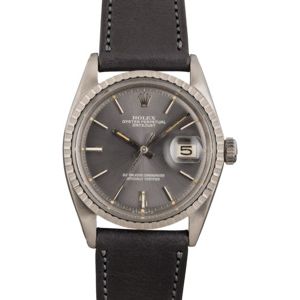 Rolex Datejust 1603 Slate 'Pie Pan' Dial