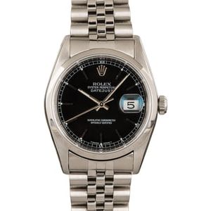 Rolex Datejust 16200 Steel Jubilee Band