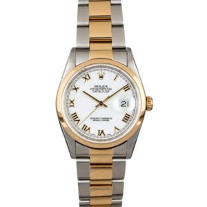 Rolex Datejust 16203 White Dial