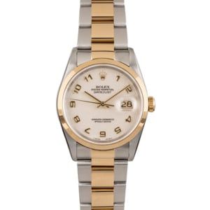 Used Rolex Datejust 16203 Ivory Jubilee Dial