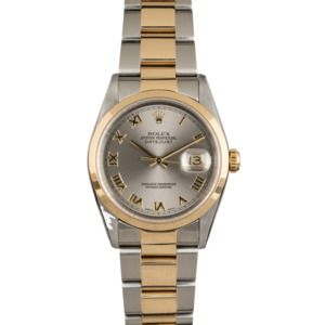 Pre-Owned Rolex Datejust 16203 Rhodium Roman Dial