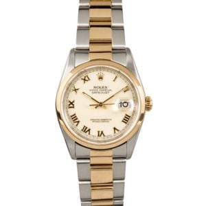 Rolex Datejust 16203 Ivory Dial