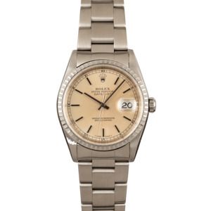 Rolex Datejust 16220 Silver Index Dial T