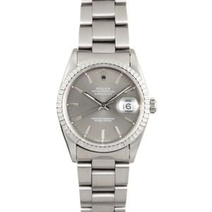 Rolex Datejust 16220 Slate Dial