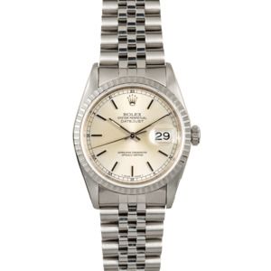 Rolex Datejust 16220 Stainless Steel Bezel