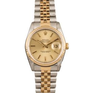 Pre-Owned Rolex Datejust 16233 Jubilee Bracelet Watch