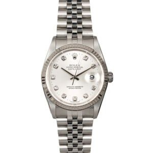 Pre Owned Rolex Diamond Datejust 16234