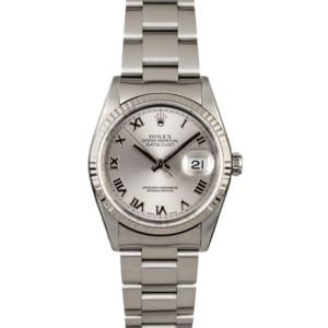 Rolex Datejust 16234 Rhodium Dial