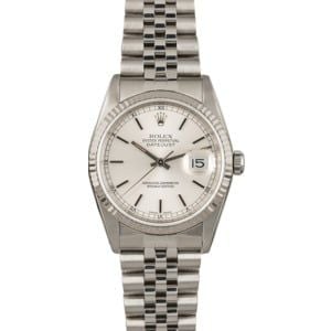 PreOwned Rolex DateJust 16234 Steel Jubilee Band