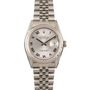 Rolex Datejust 16234 Steel Roman Dial