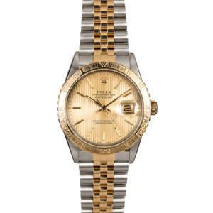 Rolex Thunderbird Datejust 16253 Champagne Tapestry