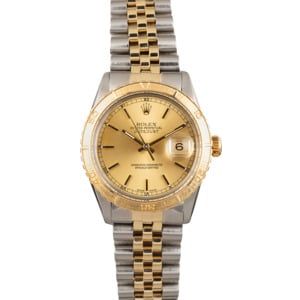 Used Rolex Thunderbird DateJust 16253 Steel and Gold