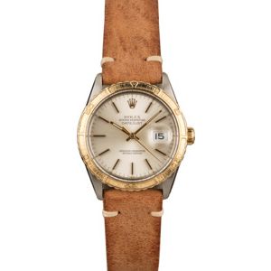 Used Rolex Thunderbird DateJust 16253 Leather Band