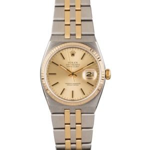 Used Rolex Datejust 17013 Two Tone OysterQuartz