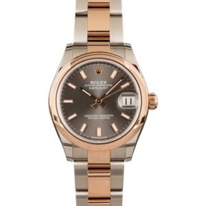 Ladies Rolex Datejust 278241 Slate Dial