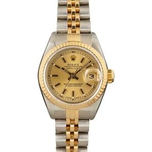 Rolex Datejust 69173 Champagne Dial