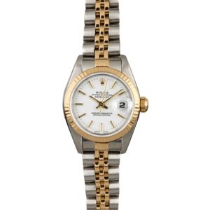 Rolex Datejust 79173 White Index Dial