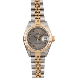 Pre Owned Rolex Datejust 79173 Rhodium Dial