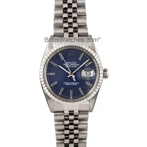 Datejust Rolex 16030 Blue