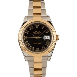 Pre-Owned Rolex DateJust II 116333 Roman Dial