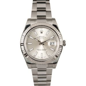 Rolex Datejust II 116334 White 41mm