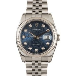 Rolex Datejust Jubilee Diamond 116234