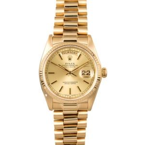 Rolex Day-Date Yellow Gold 18038