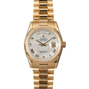 Rolex President 118238 Mother Of Pearl