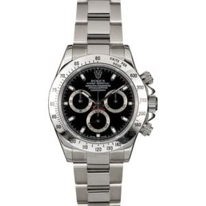 Men's Rolex Daytona 116520 Black Dial TT