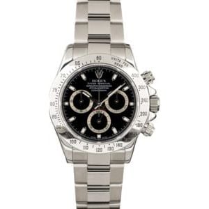 Used Rolex Daytona 116520 Serial Engraved Rehaut