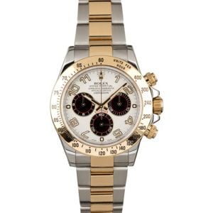 Rolex Daytona 116523 White Arabic Dial