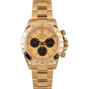 Used Rolex Daytona 116528 Yellow Gold