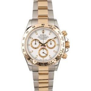 Pre-Owned Rolex Daytona Cosmograph 116503 White Luminous Dial