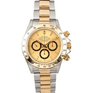 Rolex Daytona Champagne Dial 16523 Two-Tone