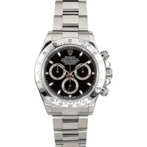 Rolex Daytona Stainless 116520 Certified Pre-Owned