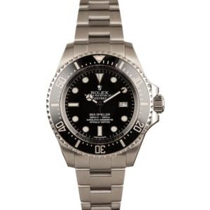 Used Rolex Sea Dweller Deepsea 116660 Ceramic Black Bezel T