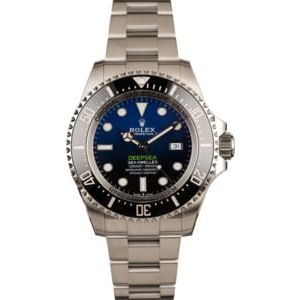 Pre Owned Rolex DeepSea 126660 D-Blue Ceramic