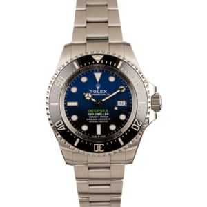 Pre Owned Rolex DeepSea 126660 D-Blue Ceramic Bezel