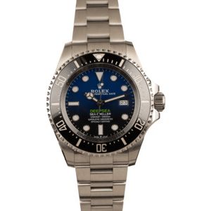 Used Rolex Steel DeepSea 126660 D-Blue Ceramic Model T