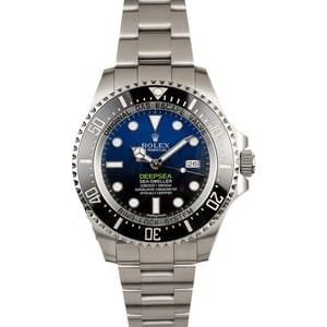 Rolex Deepsea Blue 116660B 100% Authentic