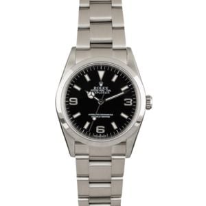 Used Rolex Explorer 114270 Stainless Steel Oyster