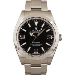 Stainless Steel Rolex Explorer 214270