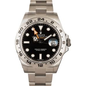 Rolex Explorer II Ref 216570 Steel Oyster Band