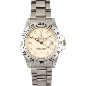 Rolex Explorer II Cream