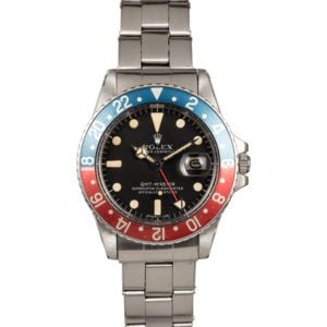 Vintage Pepsi Rolex GMT-Master 1675