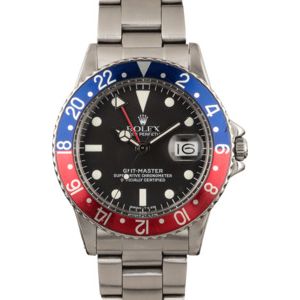 Vintage Rolex GMT-Master 1675 'Pepsi' 1972