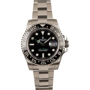 Rolex GMT-Master II Black Ceramic Bezel