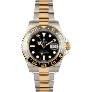 Rolex GMT Master II Two-Tone 116713 Ceramic Bezel